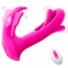 4 in 1 Butterfly Wearable Multi Stimulation Flapping Vibrator