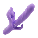 New 4 in 1 Thrusting and Flapping G-spot Rabbit Vibrator for Women and Couples