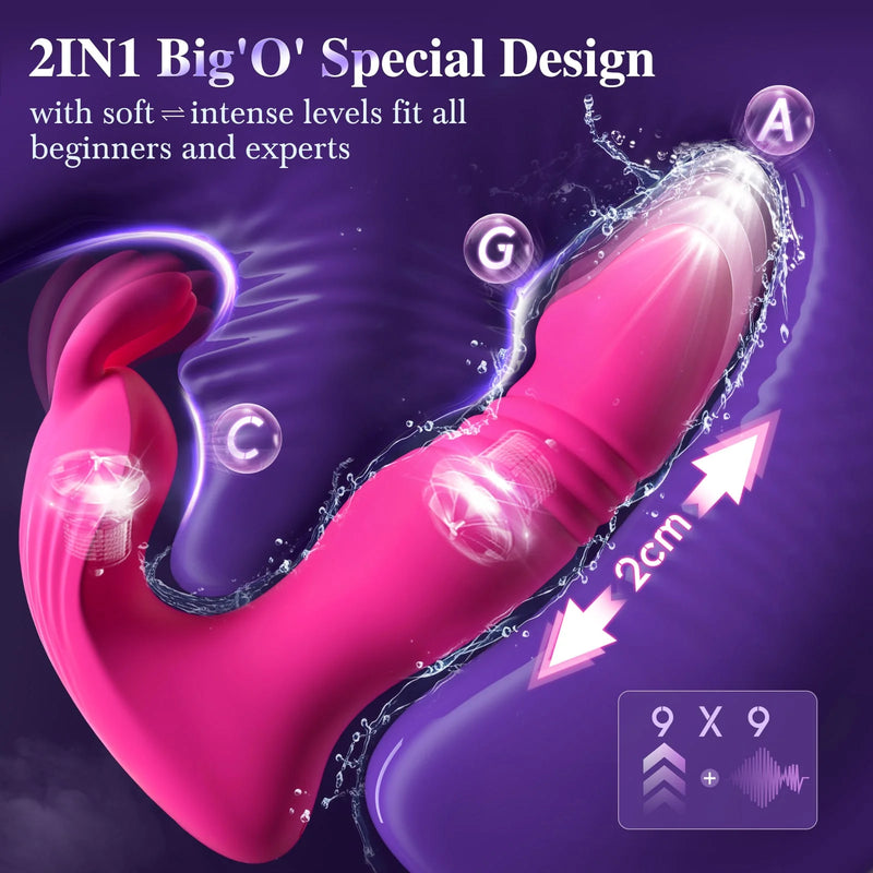 3 in 1 App Wearable Remote Control Female Vibrator Sex Toy