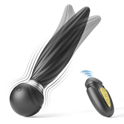 Rhythmic Rotating Fluttering Vibration Prostate Massager