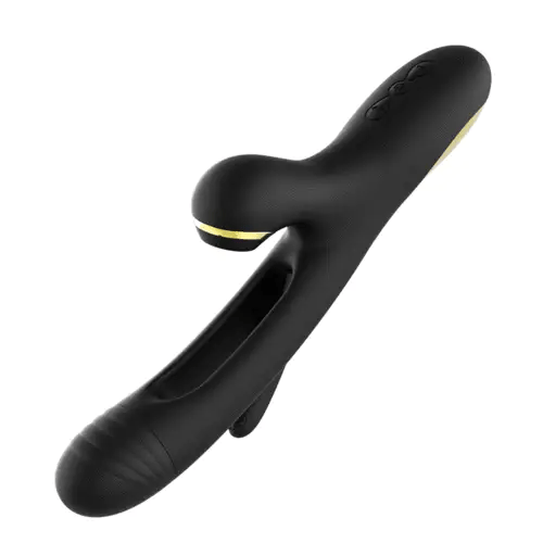 3 IN 1 Sucking & Flapping Vibrator G Spot Clitoral Stimulator with 7 Modes Massager
