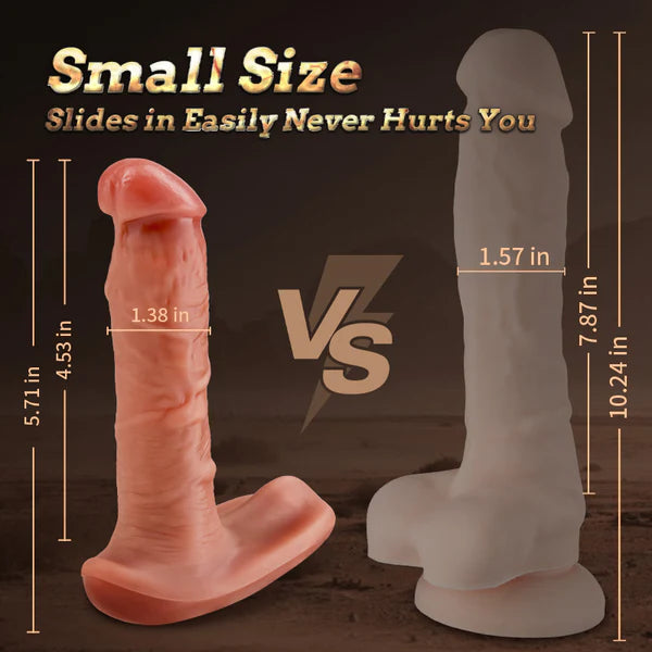 Razor - Thrusting Heating Remote Control Dildo Prostate Massager