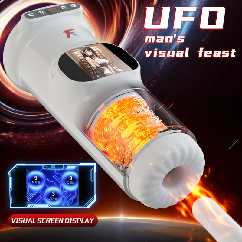 UFO Visual Screen Fully Automatic Airplane Cup