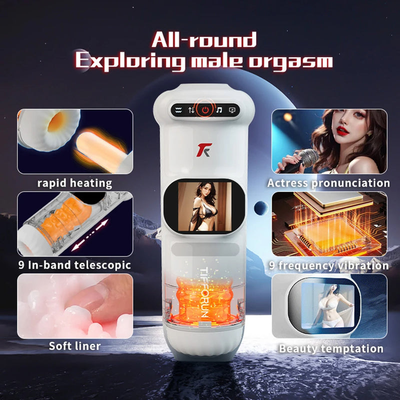 UFO Visual Screen Fully Automatic Airplane Cup