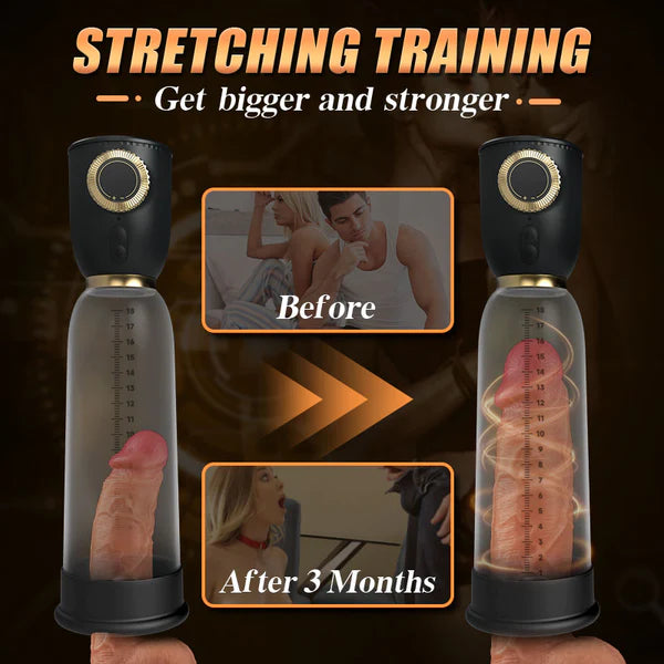 Shane 2 In 1 Stretching Training Penis Pump