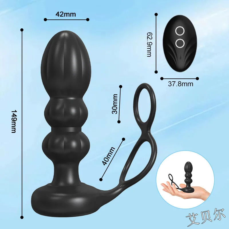 JACK Strong Vibrating Prostate Massager for Enhanced Pleasure