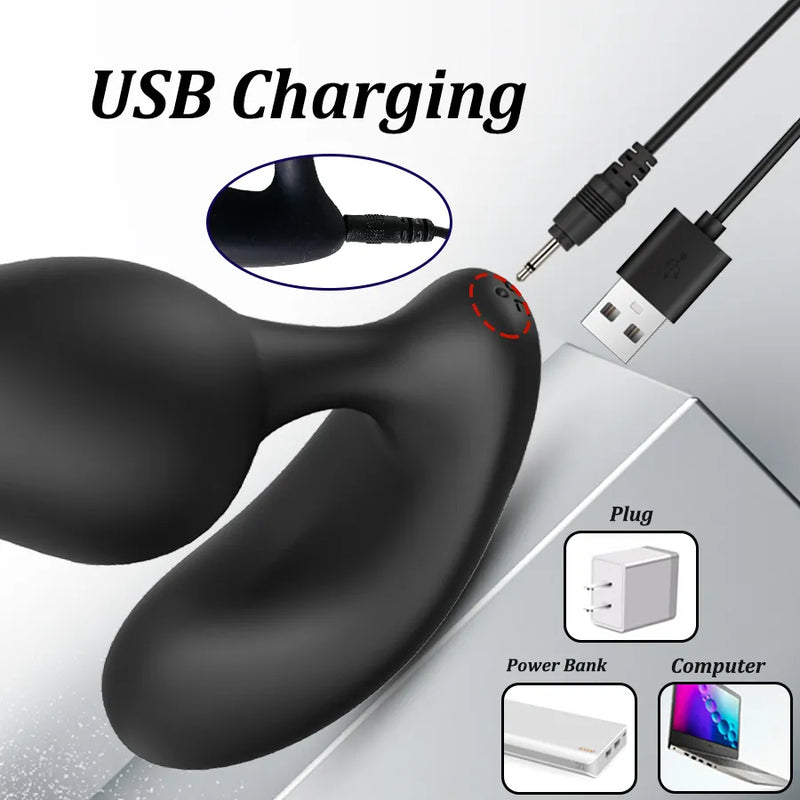 New Male Prostate Massage Wireless Control