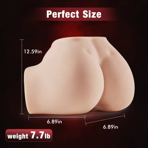 Lustytime 7.7lb Coed in Supine Real-Feel Skin Youth Pussy Ass Realistic Butt