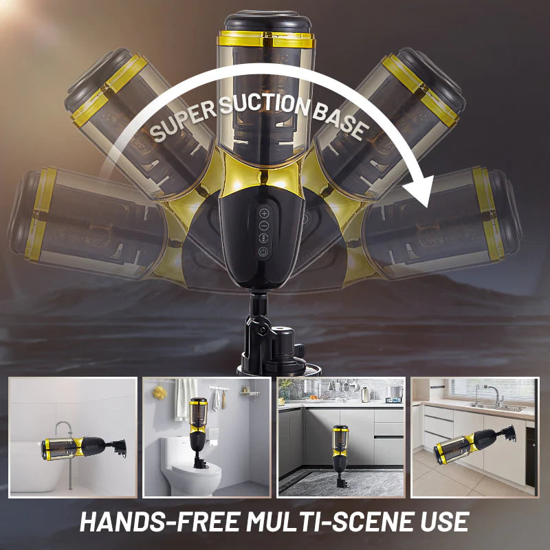 Beck 6 Thrusting & Vibrating Automatic Masturbation Cup