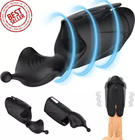 [HOT SALE] Lustytime 2-Motor Penis Glans Training 10-Vibration Masturbation Cup