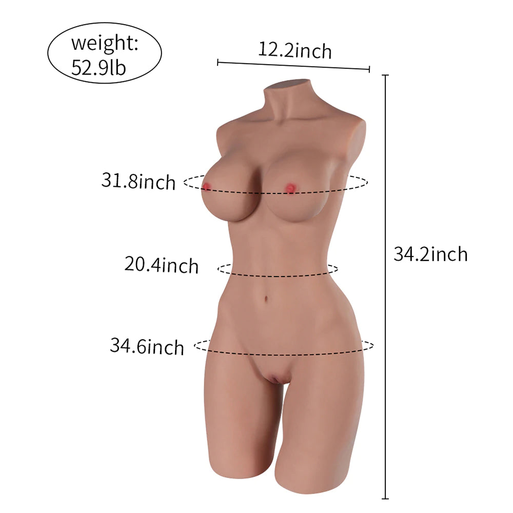 55LB Luxurious Life Size Sex Doll Various Positions MARTINA