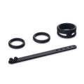 S-HANDE Magician Kit Adjustable 4 Full Range Silicone Cock Ring Set - Lusty Time
