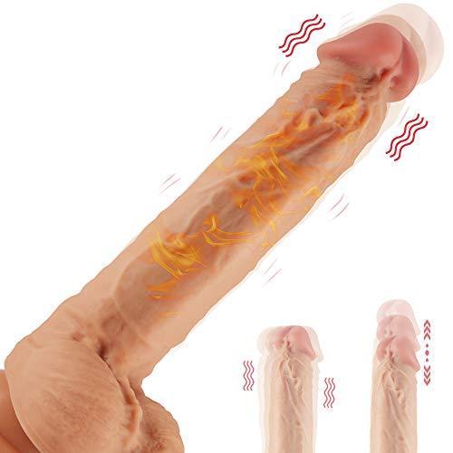 8.6-Inch Remote 3 Fuctions Multiple Combination Lifelike Dildo - Lusty Time