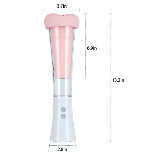 S-HANDE 2 in 1 Penis Vacuum Pump Pussy Stroker - Lusty Time