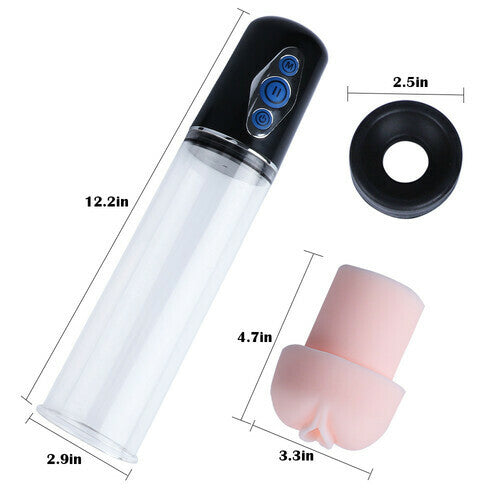 Lovetoy Rechargeable Ultra-Real Suction Pump - Lusty Time