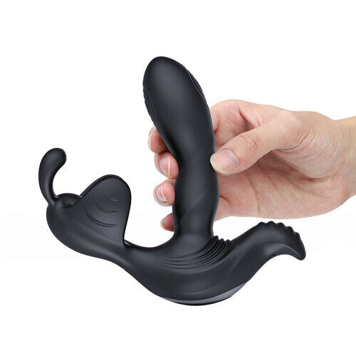 7 Flapping Vibration Triple Stimulation Anal Massager - Lusty Time