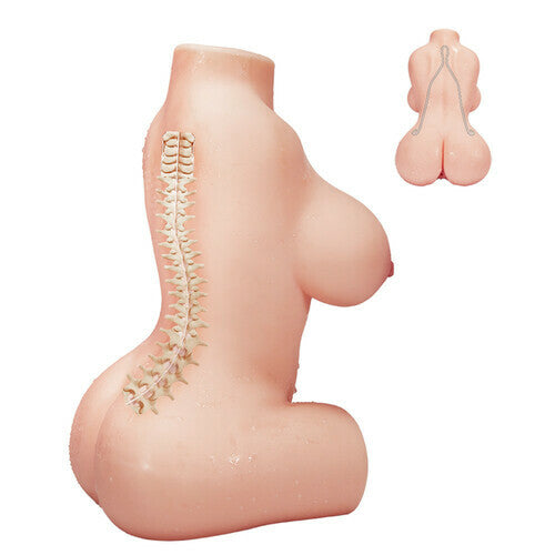 7.7lb Bubble Butt Torso Lifelike Masturbator Doll - Lusty Time