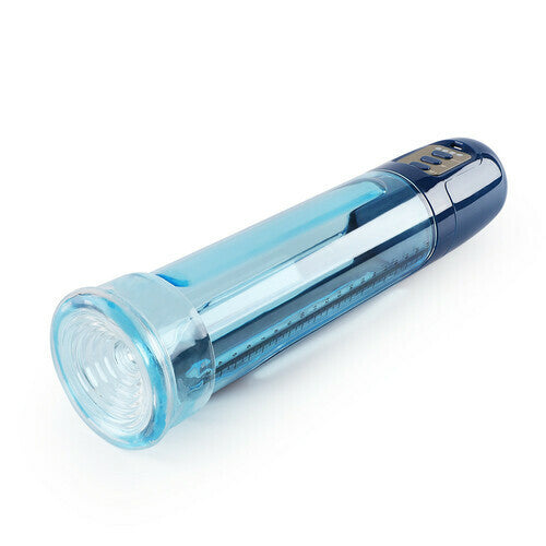 2 in 1 Blue Automatic Penis Vacuum Pump - Lusty Time