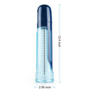 2 in 1 Blue Automatic Penis Vacuum Pump - Lusty Time