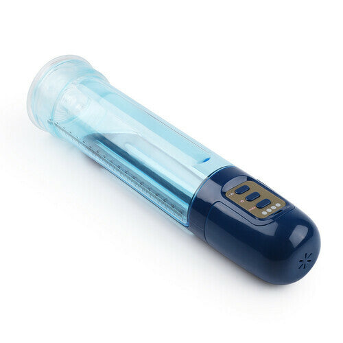 2 in 1 Blue Automatic Penis Vacuum Pump - Lusty Time