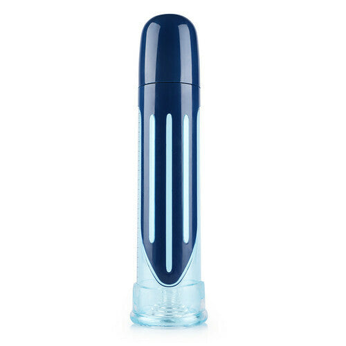 2 in 1 Blue Automatic Penis Vacuum Pump - Lusty Time