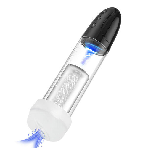 2 In 1 Vacuum Pump For Penis Stimulation And Enhancement Training - Lusty Time