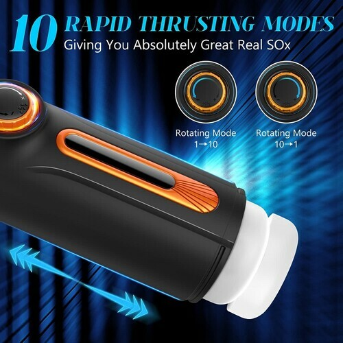 GALE 5 in 1 Automatic Knob Adjusting Male Masturbator - Lusty Time