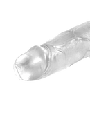 Realistic Transparent Strong Suction Cup Flexible 7 inch Dildo - Lusty Time