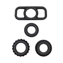 1.1-Inch Stamina Trainer Erection Enhancer 4 Separated Penis Ring - Lusty Time