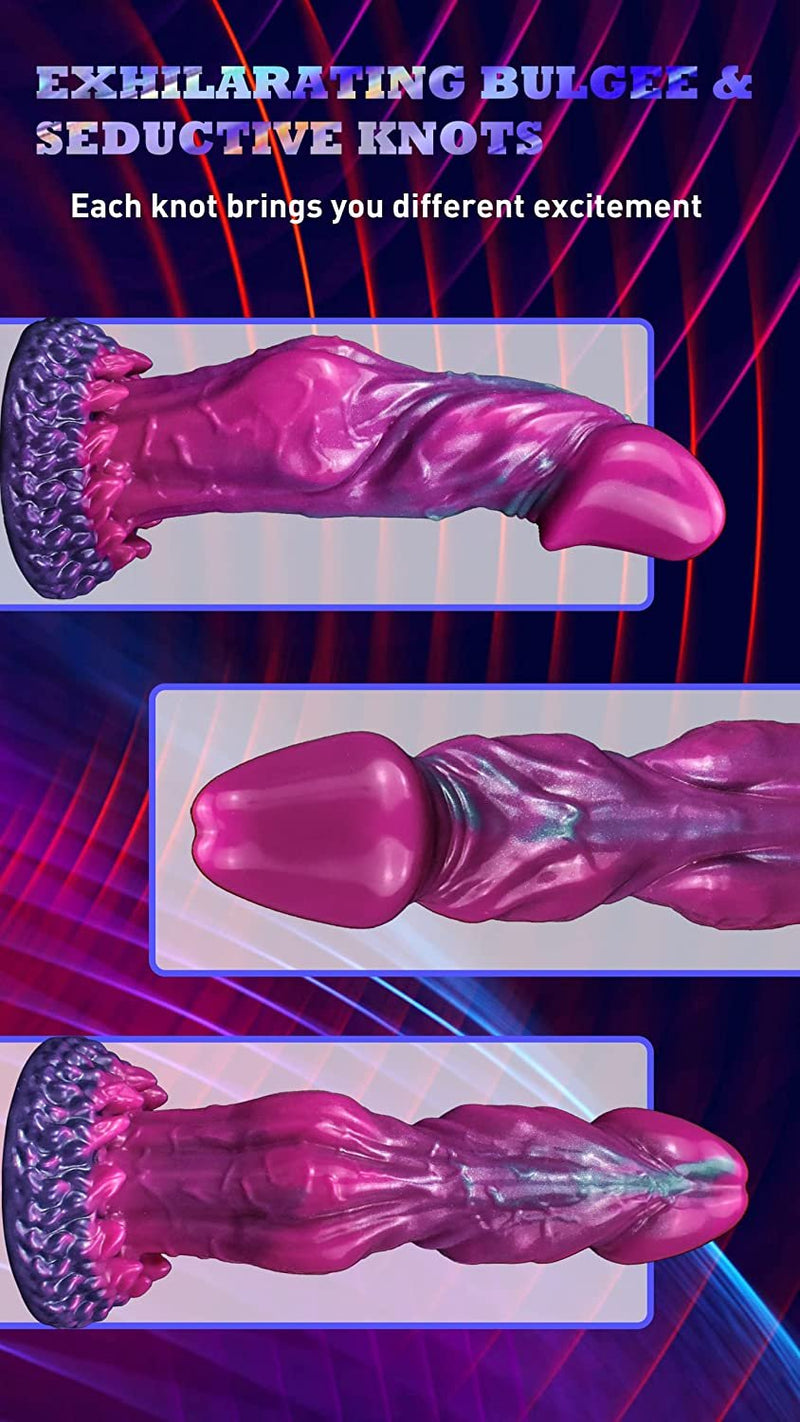 Fantasy Dildo Realistic Dildo- Titan-Purple - Lusty Time