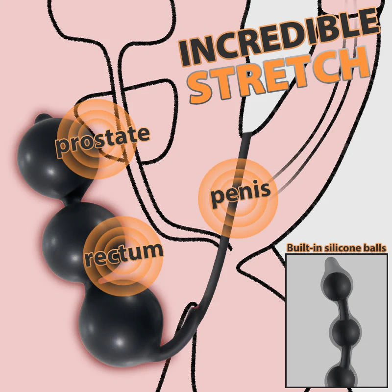 U-EURICH Silicone Inflatable Butt Plug For Couple & Beginners