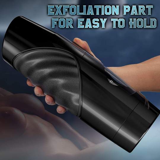 Telescoping Rotating 8 Modes Vision Window Masturbation Cup - Lusty Time