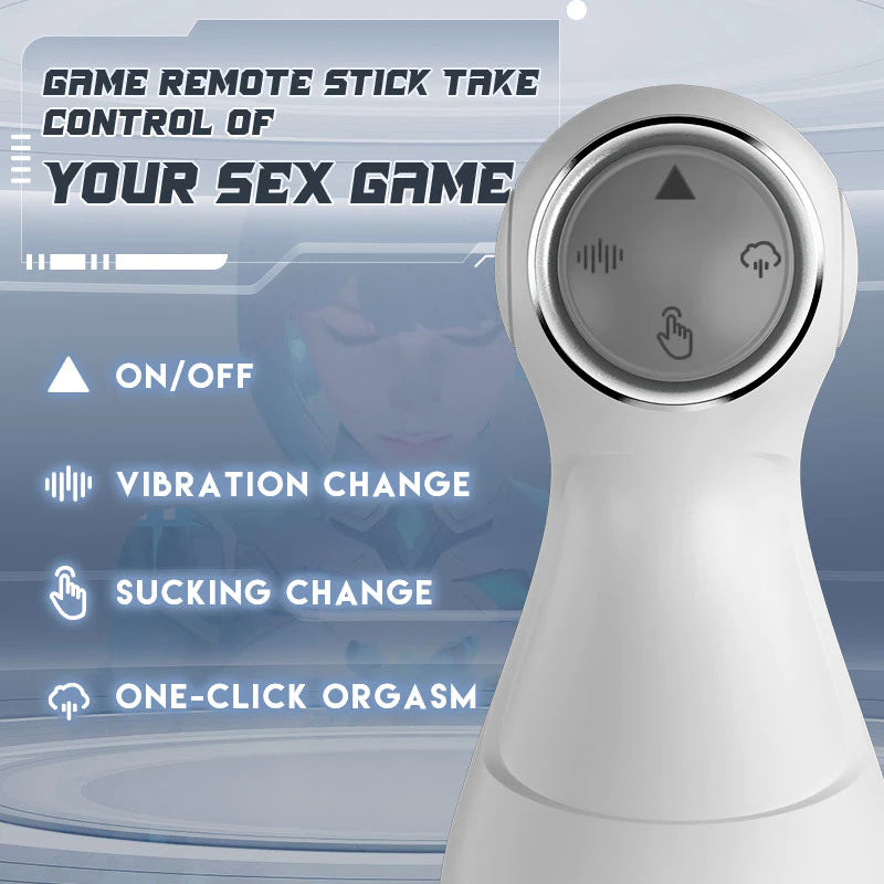 NO.6 Sucking & Vibrating Technology Masturbation Cup - Lusty Time