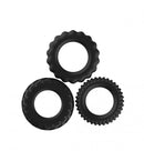 1.1-Inch Stamina Trainer Erection Enhancer 4 Separated Penis Ring - Lusty Time