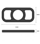 1.1-Inch Stamina Trainer Erection Enhancer 4 Separated Penis Ring - Lusty Time