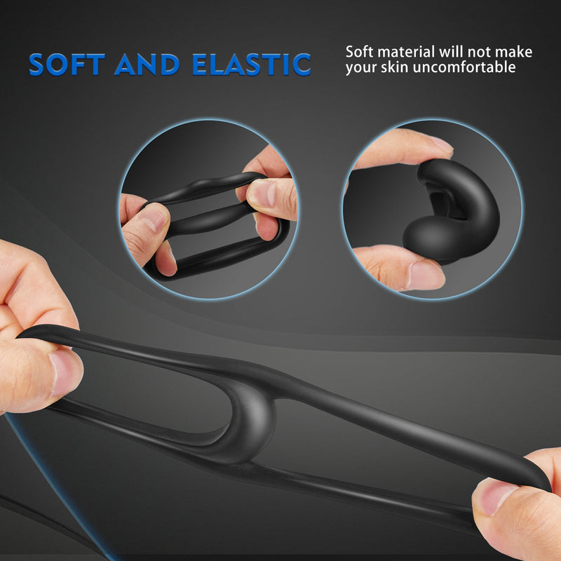 ALLOVER Silicone Versatile Erection Enhancing Penis Ring - Lusty Time