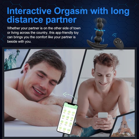 LUKE App Control Anal Vibrators Prostate Massager - Lusty Time