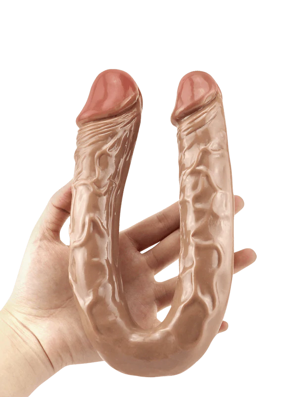 PVC Large Flexible Double Head Dildo CHARON