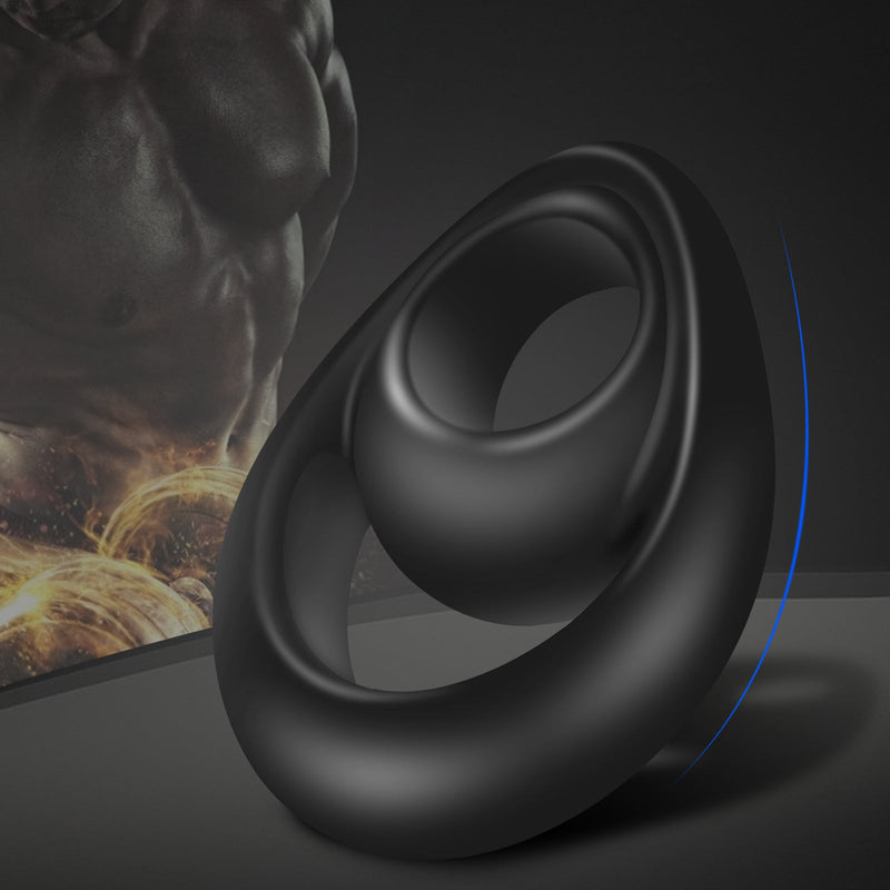 ALLOVER Silicone Versatile Erection Enhancing Penis Ring - Lusty Time