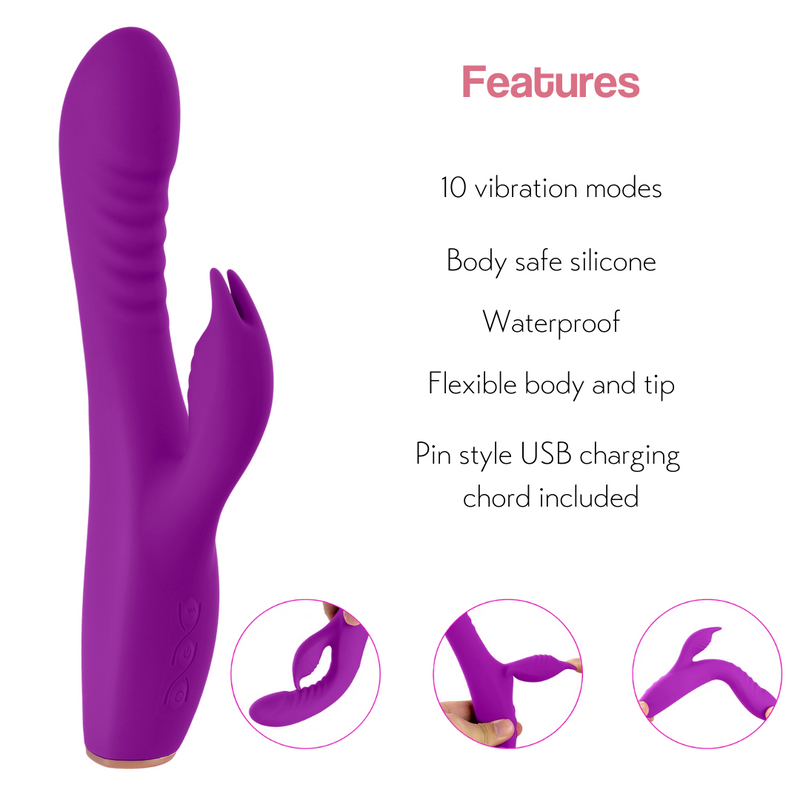 Hypnotic Bunny - Rabbit Vibrator with Bunny Ears