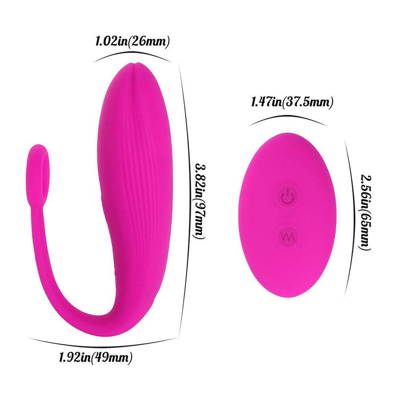 Lovebud Egg Vibrator with Remote Control