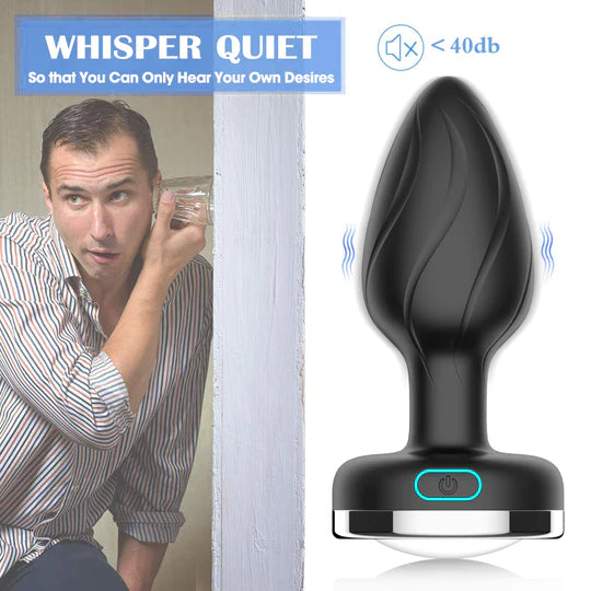 Colourful Remote Control Anal Plug - Lusty Time