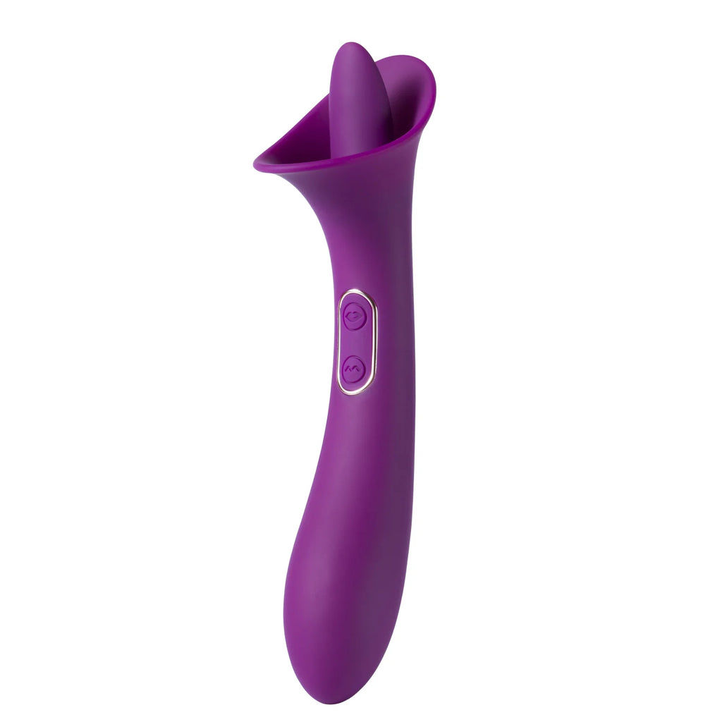 Kate - 3in1 Clitoral Sucking G Spot Vibrator & Clit Licking Tongue - Lusty Time