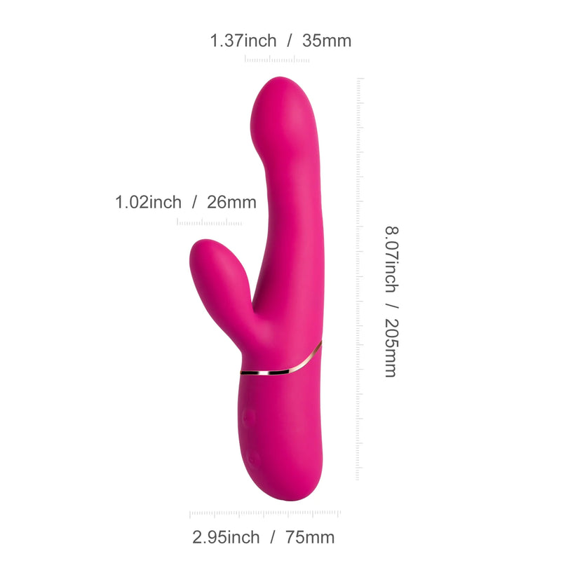 Elda - G Spot Vibrator & Rubbing Clit Stimulator - Lusty Time