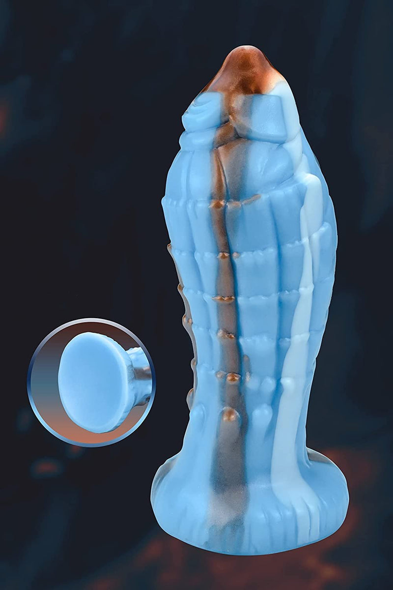 Fantasy Dildo Huge Dildo- Conch-Blue - Lusty Time