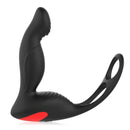 S-HANDE Remote Control Male Prostate Vibe Anal Plug With Penis Ring - Lusty Time