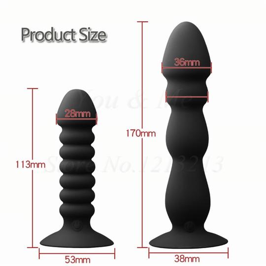 Remote Control Anal Buttplug Vibrator - Lusty Time