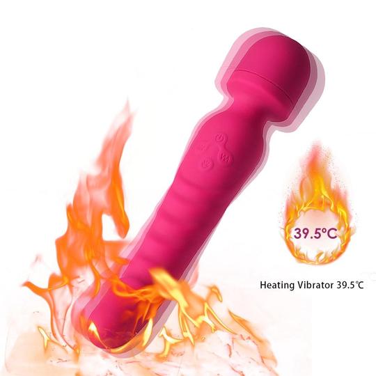 Heating Av Wand Waterproof Vibrator - Lusty Time