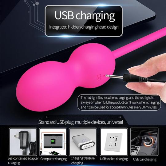 Bluetooth Control G Spot Vibrator Vaginal Ball - Lusty Time