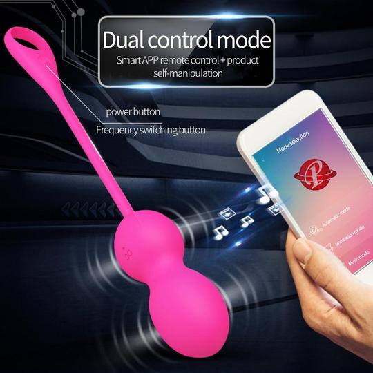 Bluetooth Control G Spot Vibrator Vaginal Ball - Lusty Time